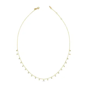 14K Gold Diamonds Necklace