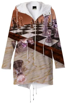 A Game of Chess Raincoat