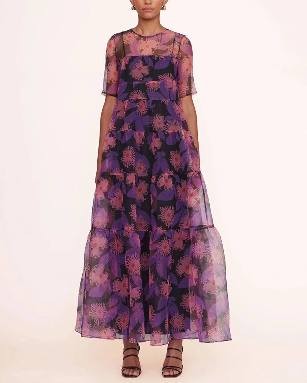 Acid Floral Hyacinth Dress