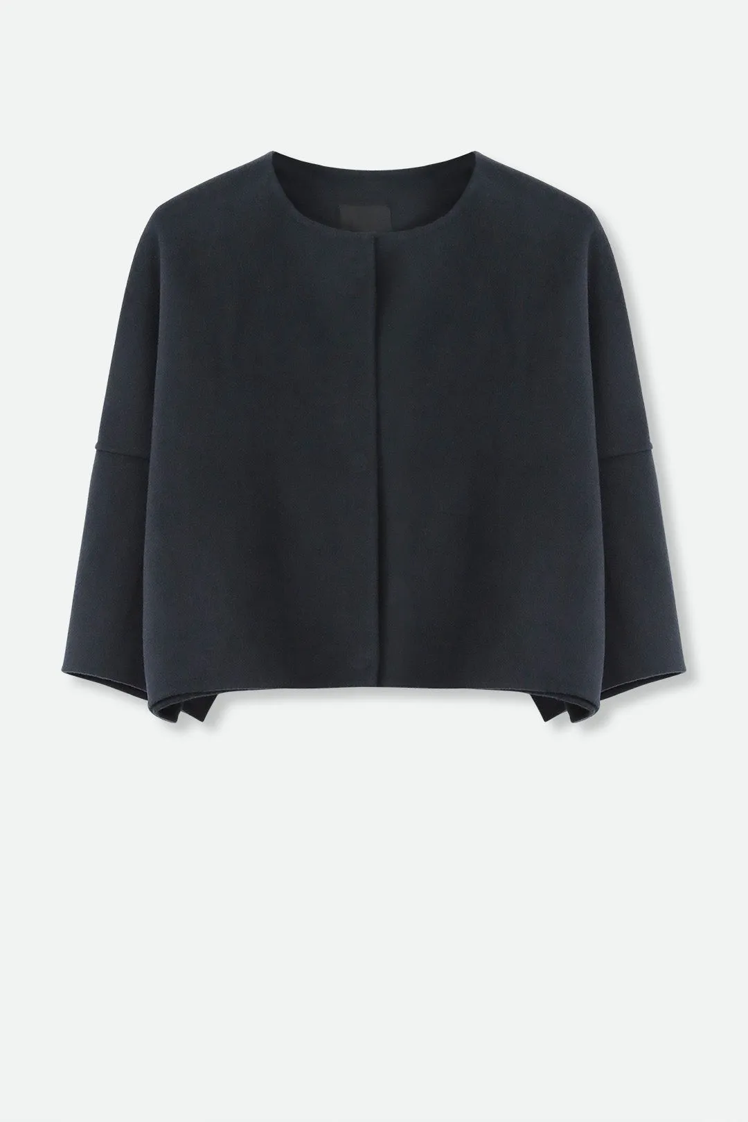 ADELAIDE SNAP JACKET IN DOUBLE-FACE CASHMERE WOOL