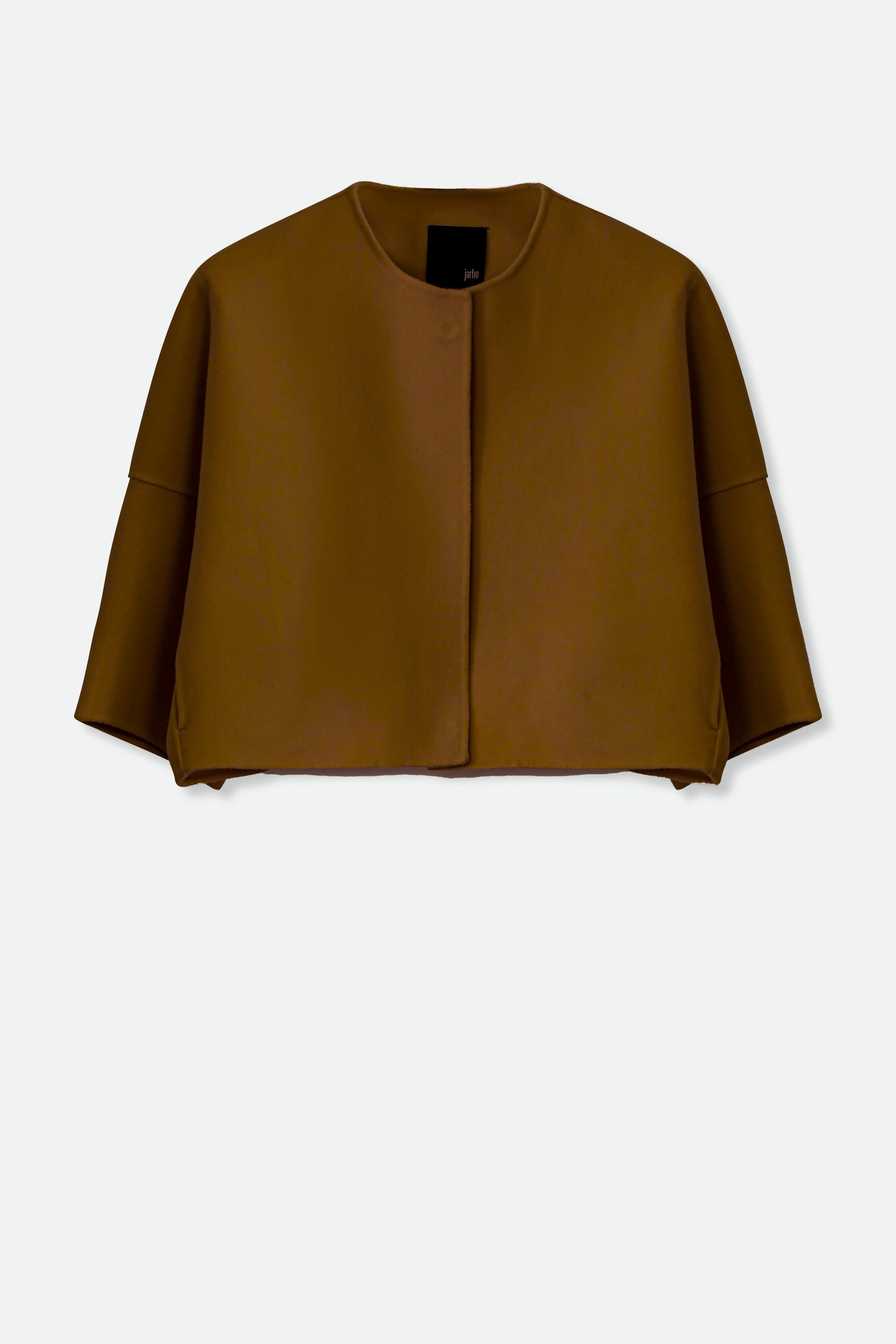 ADELAIDE SNAP JACKET IN DOUBLE-FACE CASHMERE WOOL