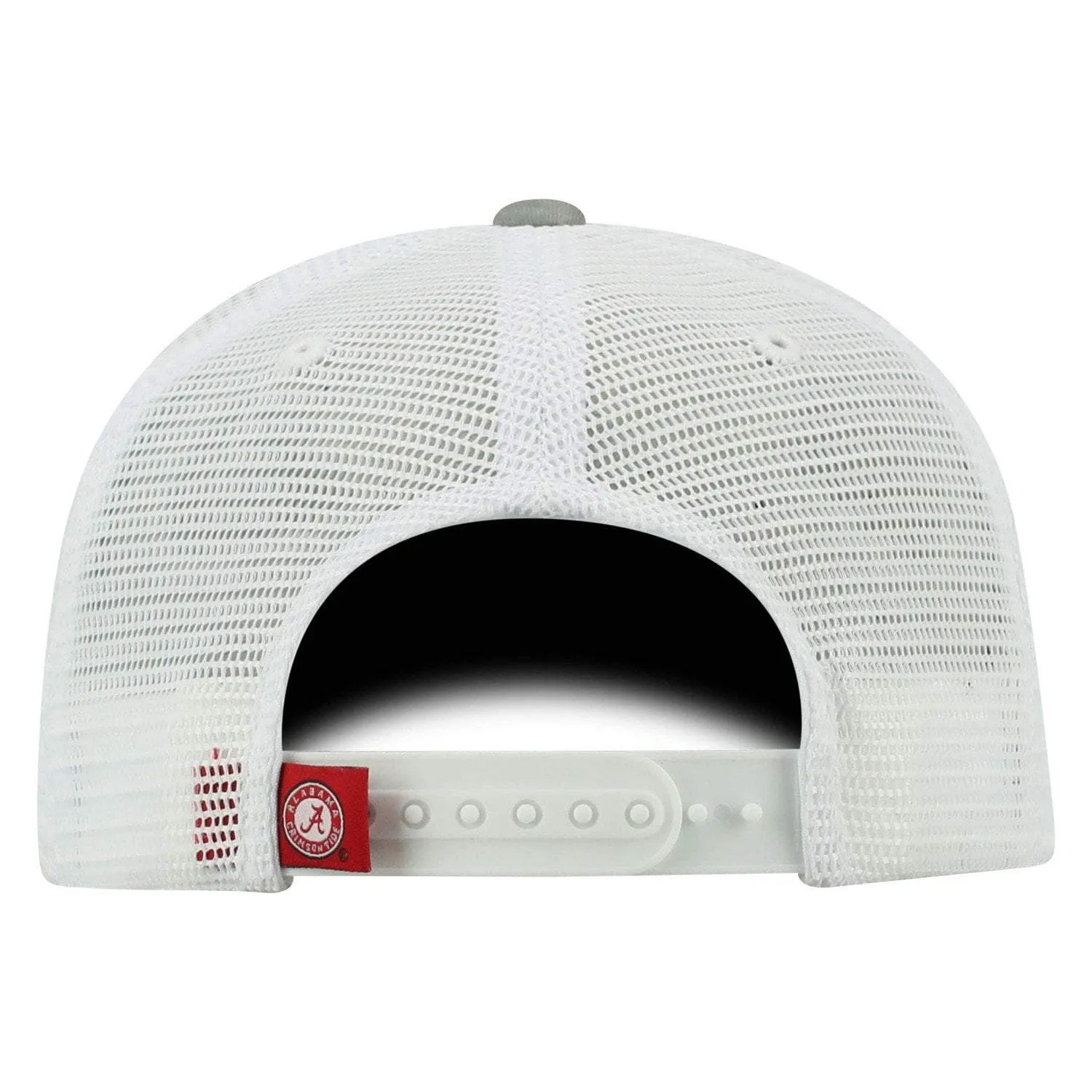 Alabama Crimson Tide TOW Gray "Brave" Mesh Structured Adj. Hat Cap