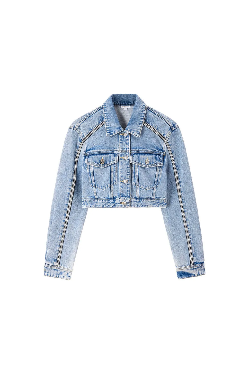 American Style Vintage Cargo Denim Jacket