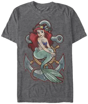 Anchor Little Mermaid T-Shirt