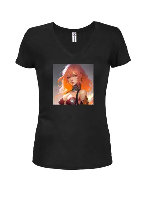 Anime - Dream Girl Juniors V Neck T-Shirt