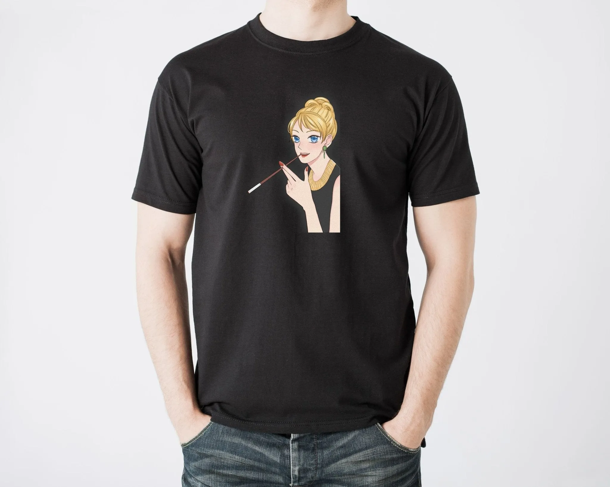 Anime - Smokin T-Shirt