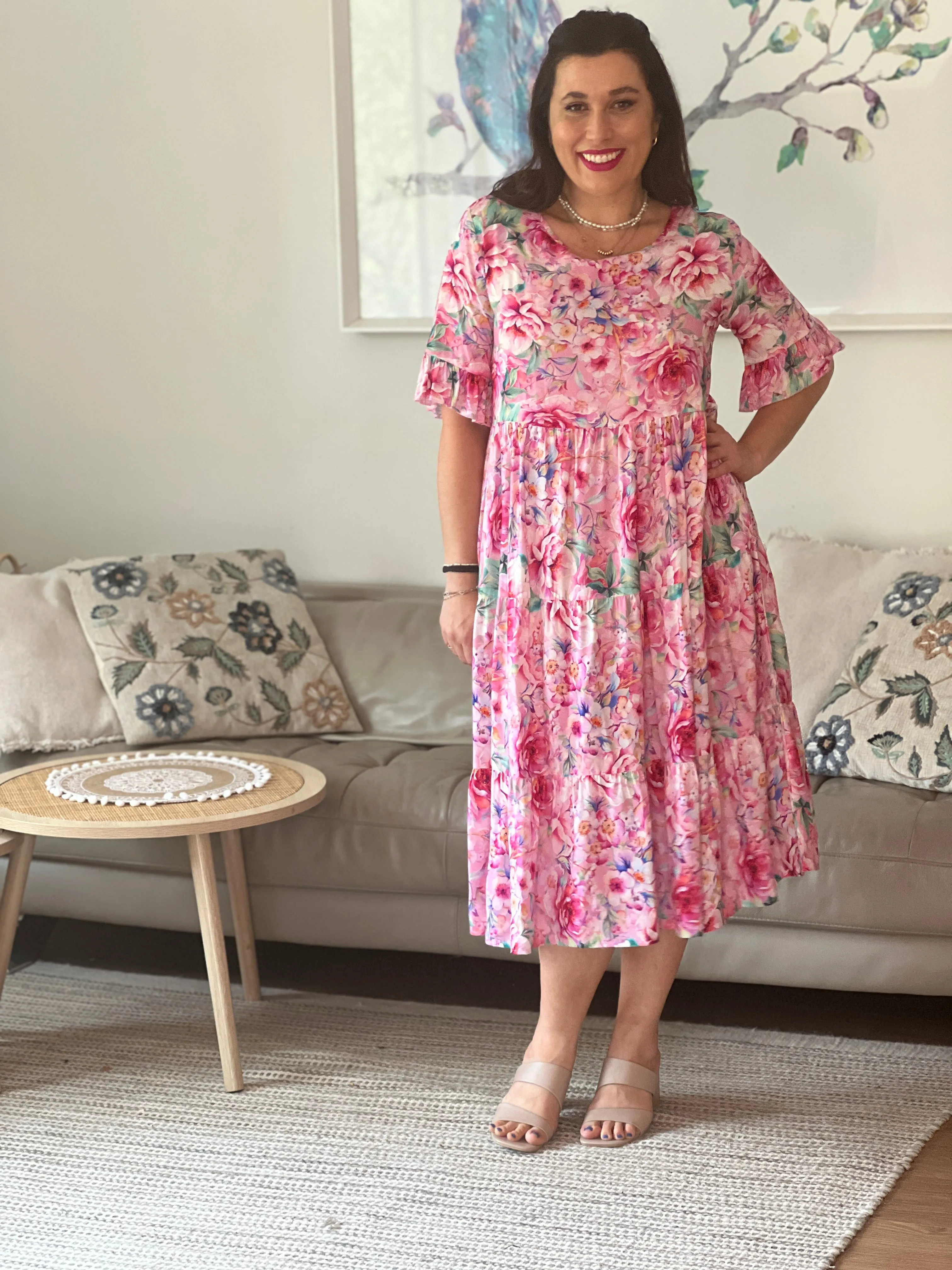 Annie Blush Garden Dress