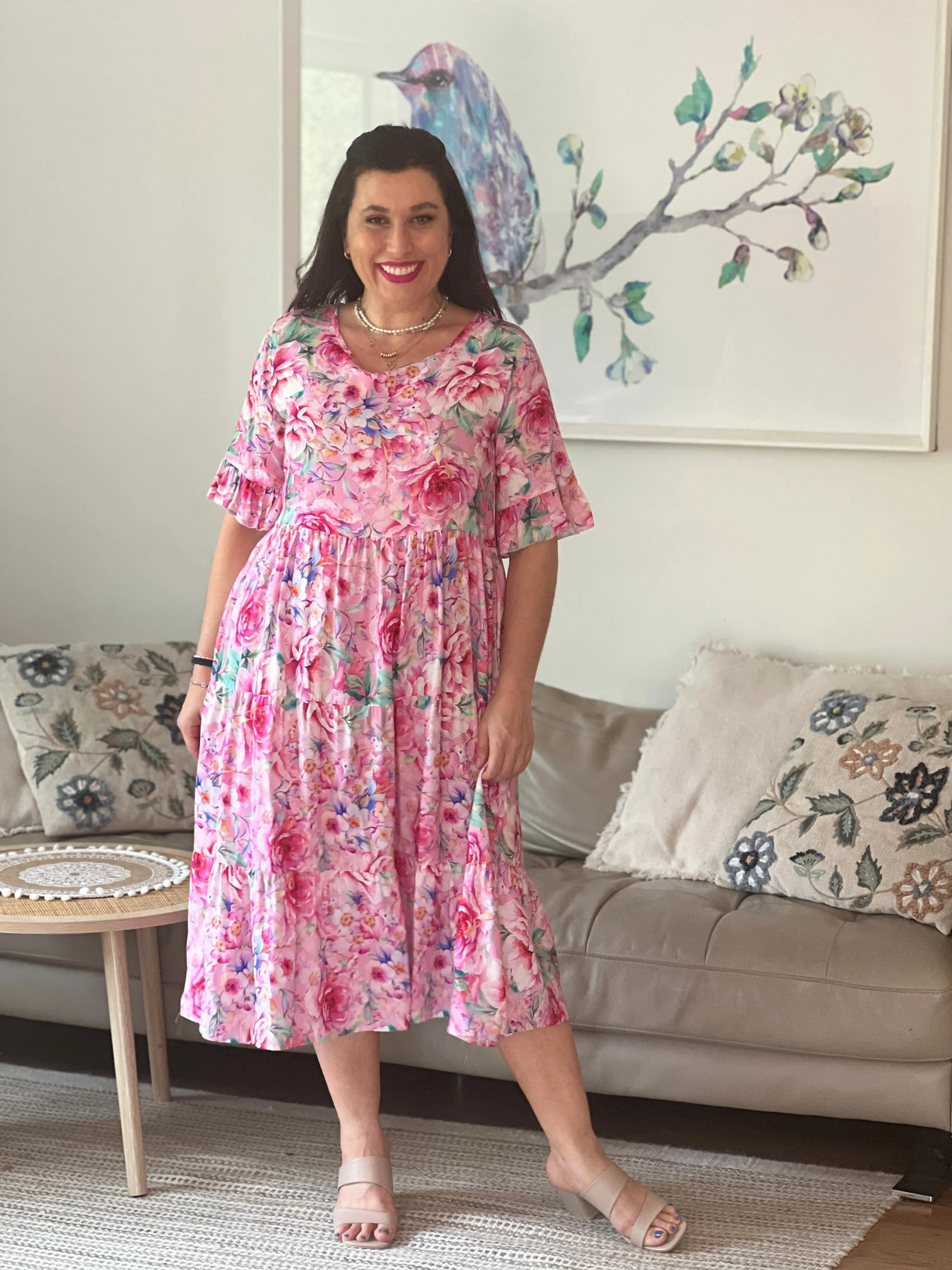 Annie Blush Garden Dress