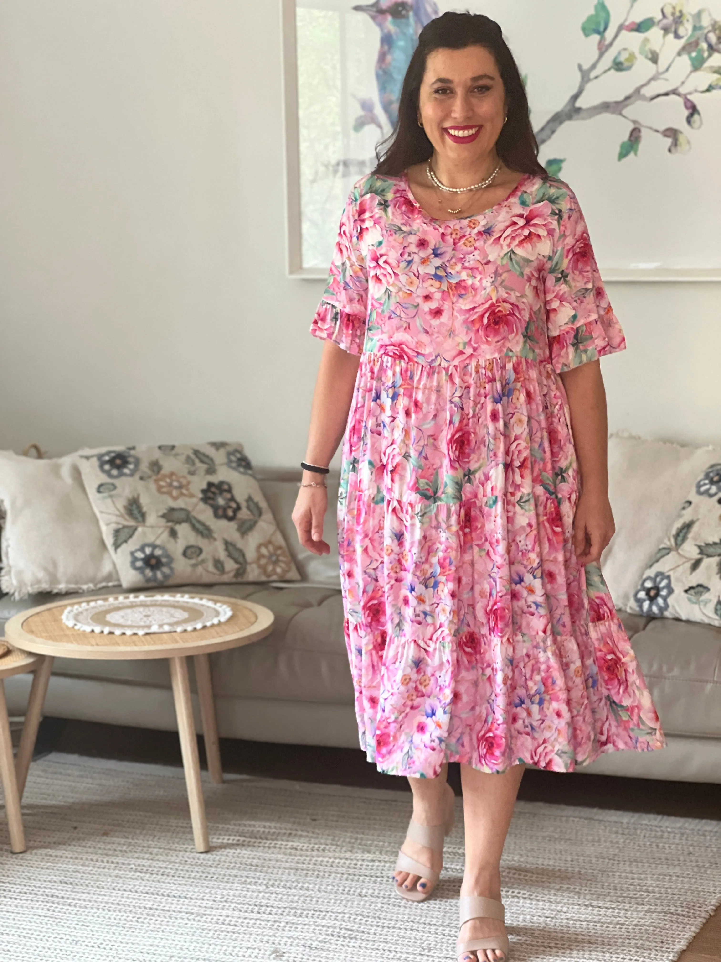 Annie Blush Garden Dress