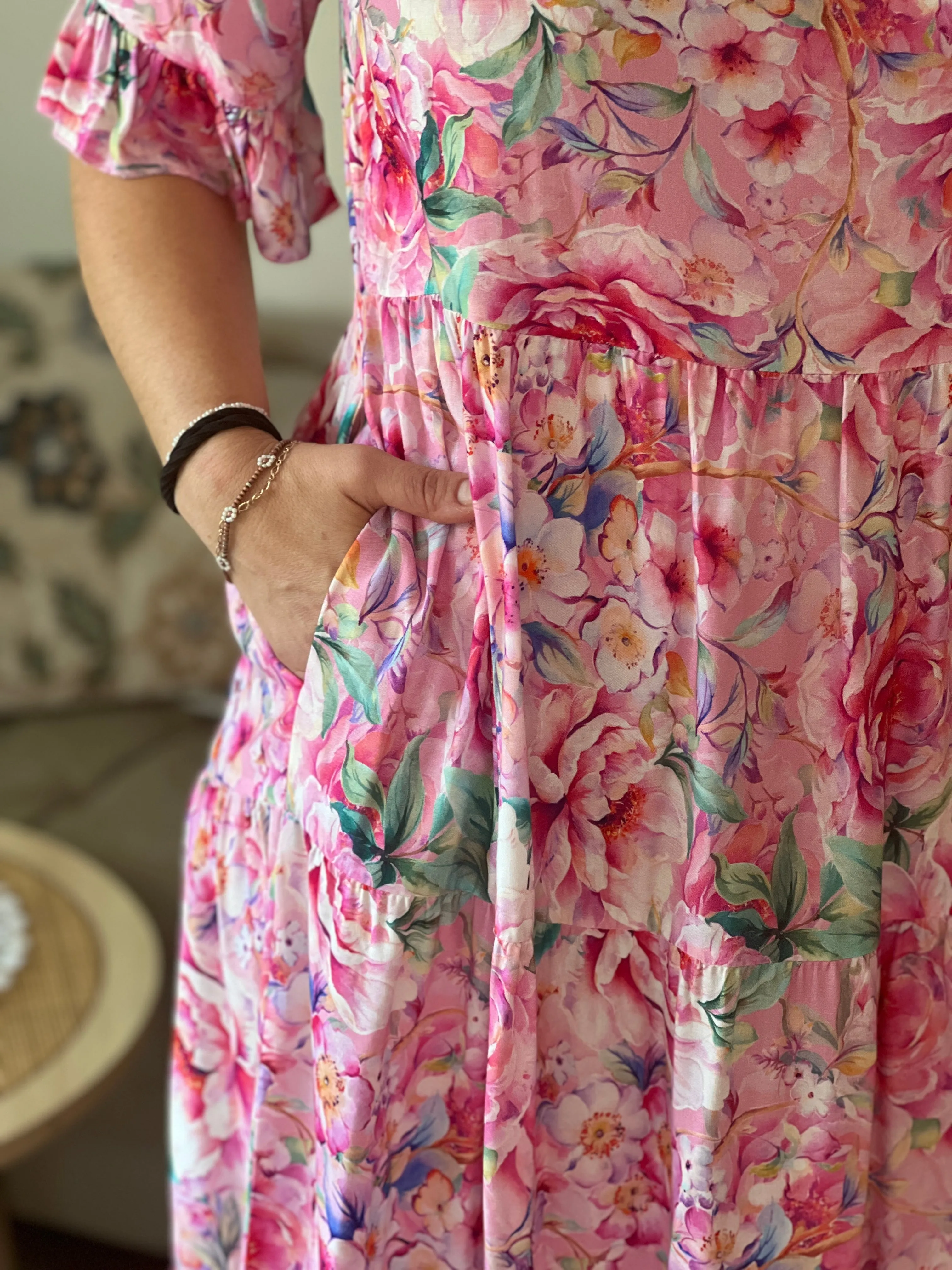 Annie Blush Garden Dress