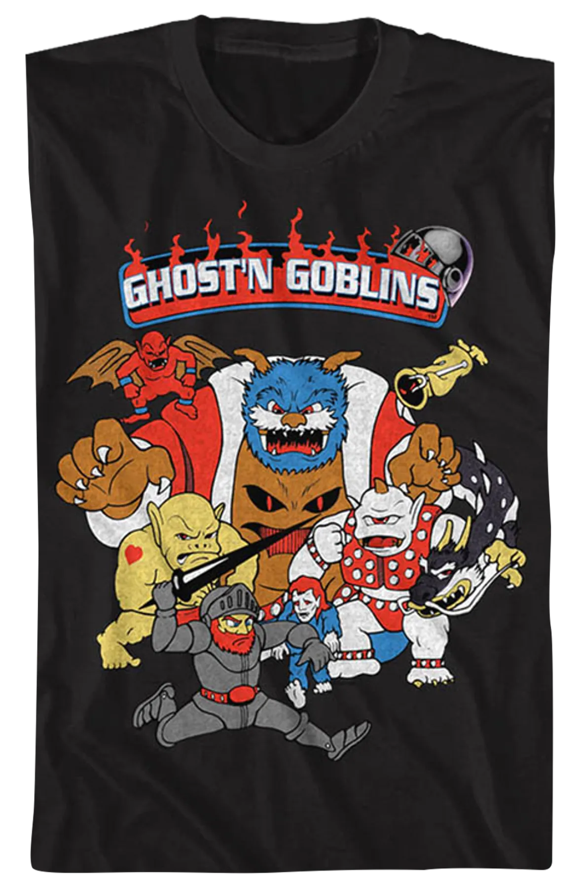 Arcade Flyer Ghosts 'N Goblins T-Shirt