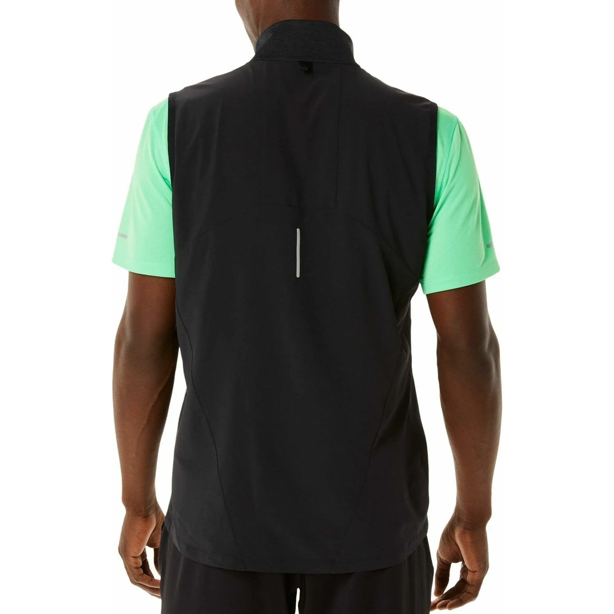 Asics Lite-Show Mens Running Gilet - Black