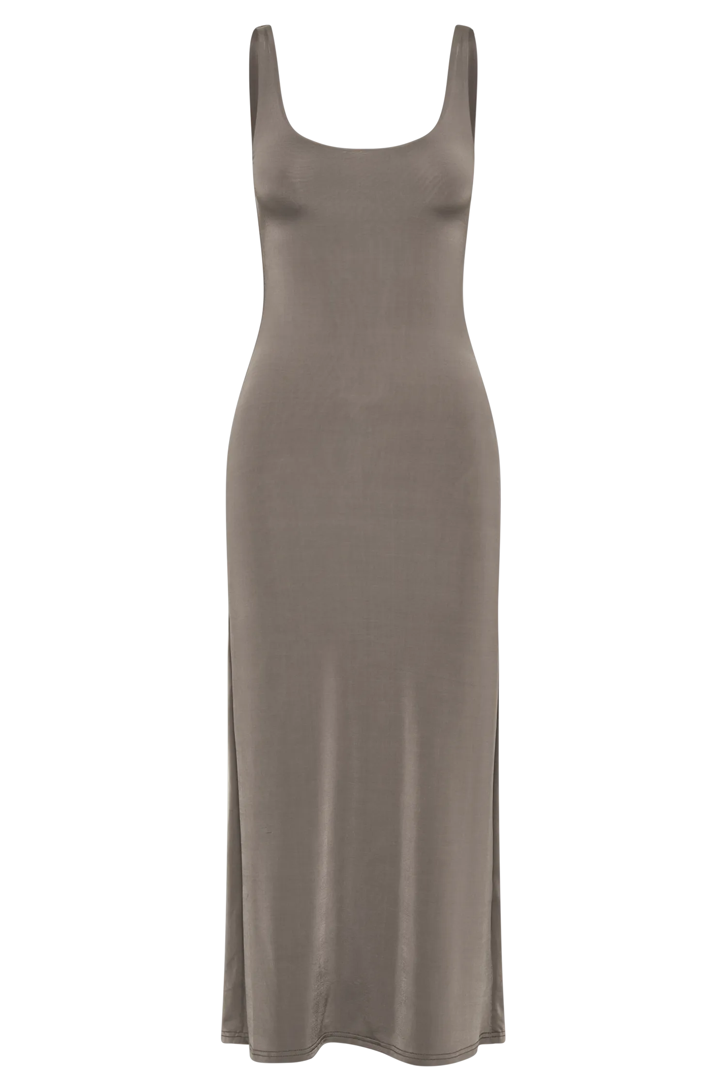 Augustine Slinky Scoop Midi Dress - Coco