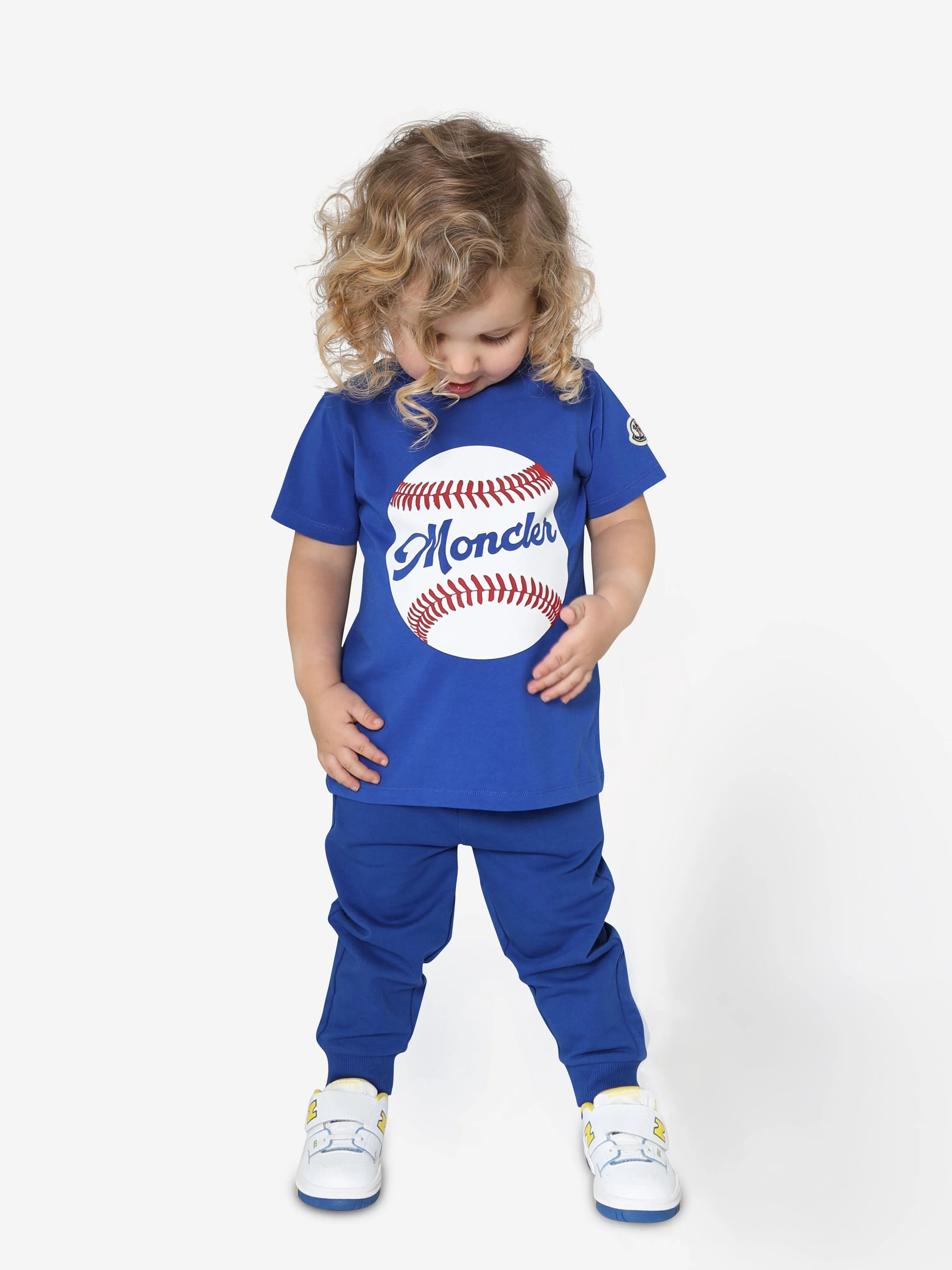 Baby Boys Baseball T-Shirt in Blue