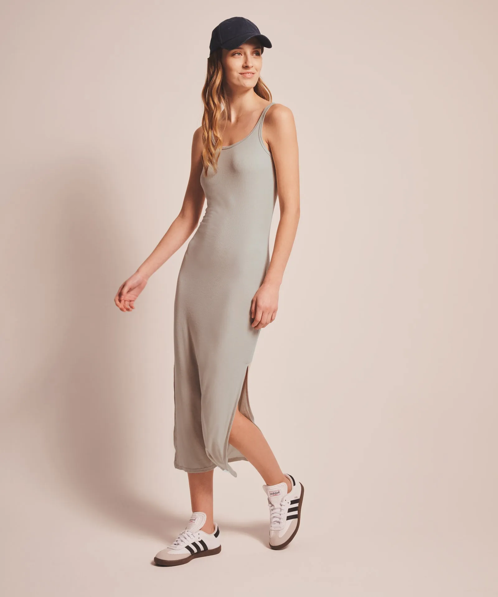 Baby Rib Slip Dress