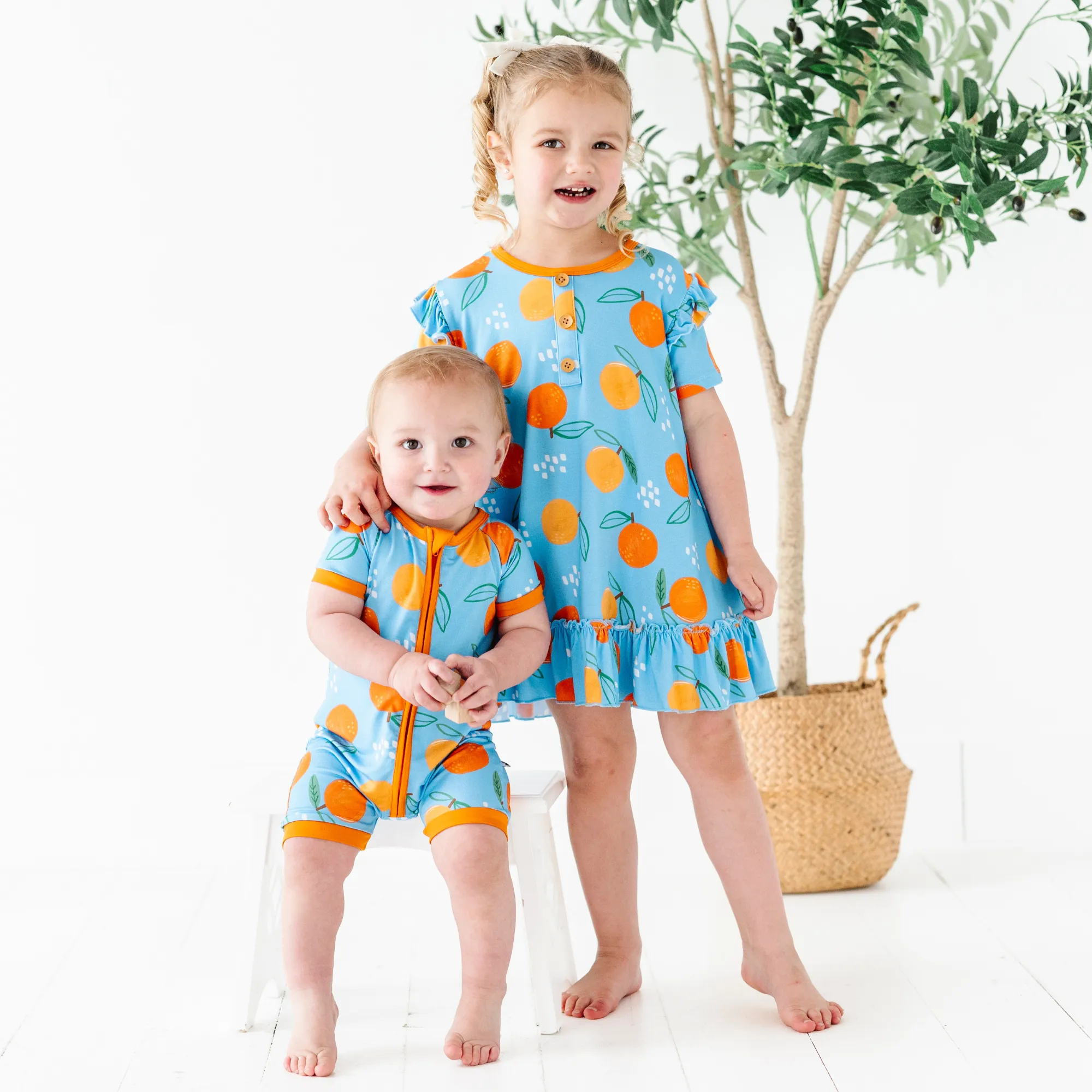 Be My Clementine Gown Toddler/Kids