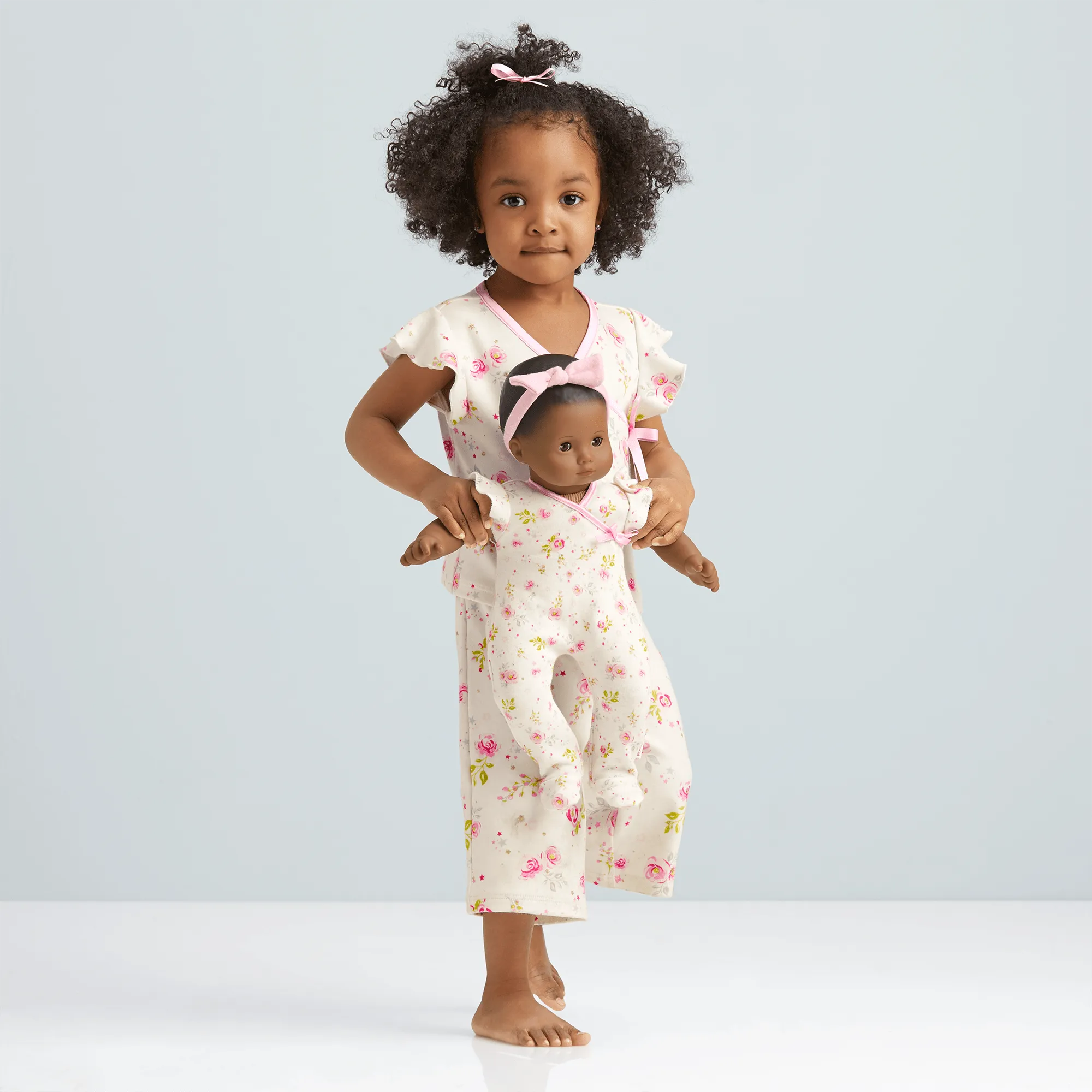 Beautiful Blooms Pajamas for Little Girls & Bitty Baby® Dolls