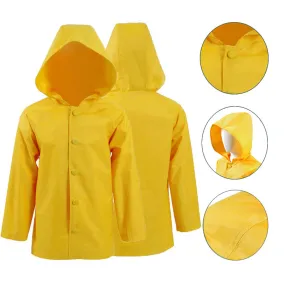 Becostume Stephen King's It Georgie Denbrough Cosplay Costume Yellow Raincoat Jacket