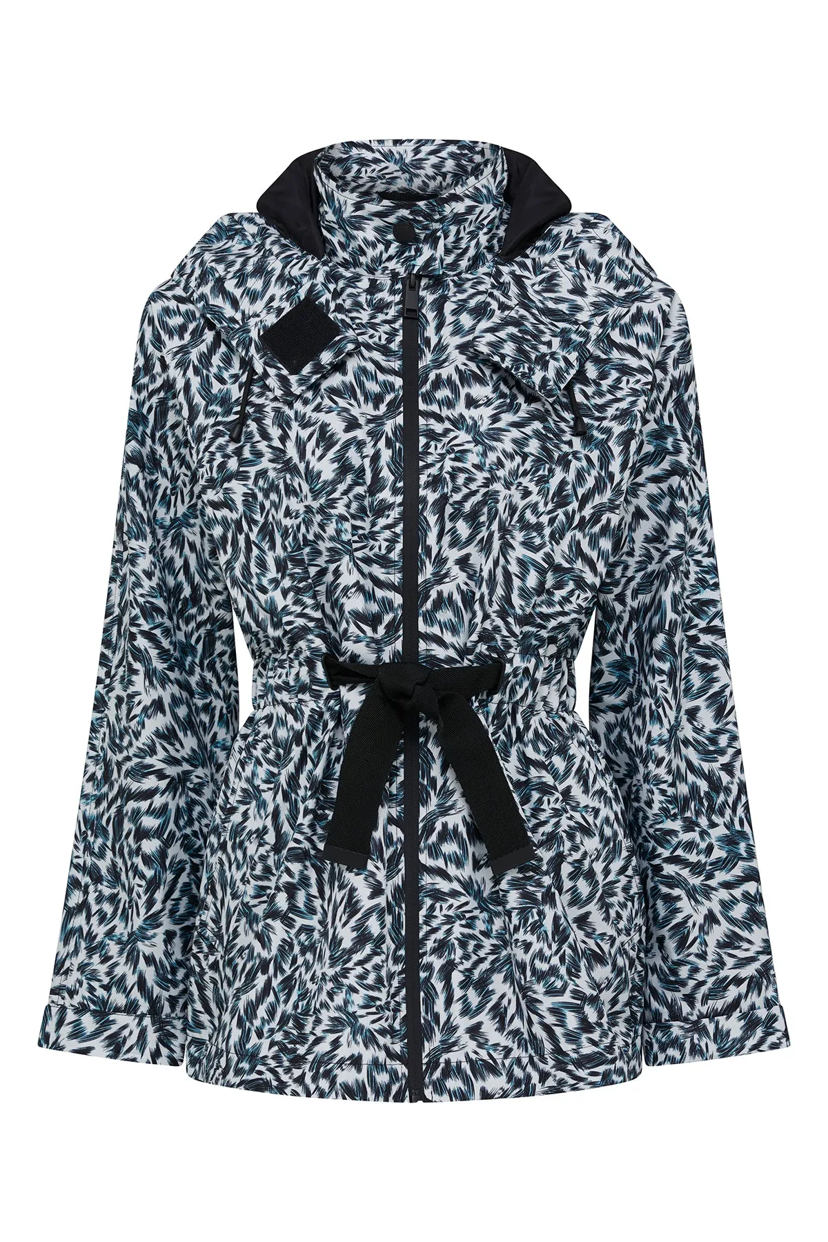 Bonn Raincoat - Blue Print