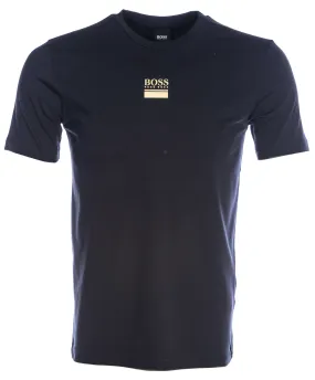 BOSS Tee 6 T Shirt in Navy