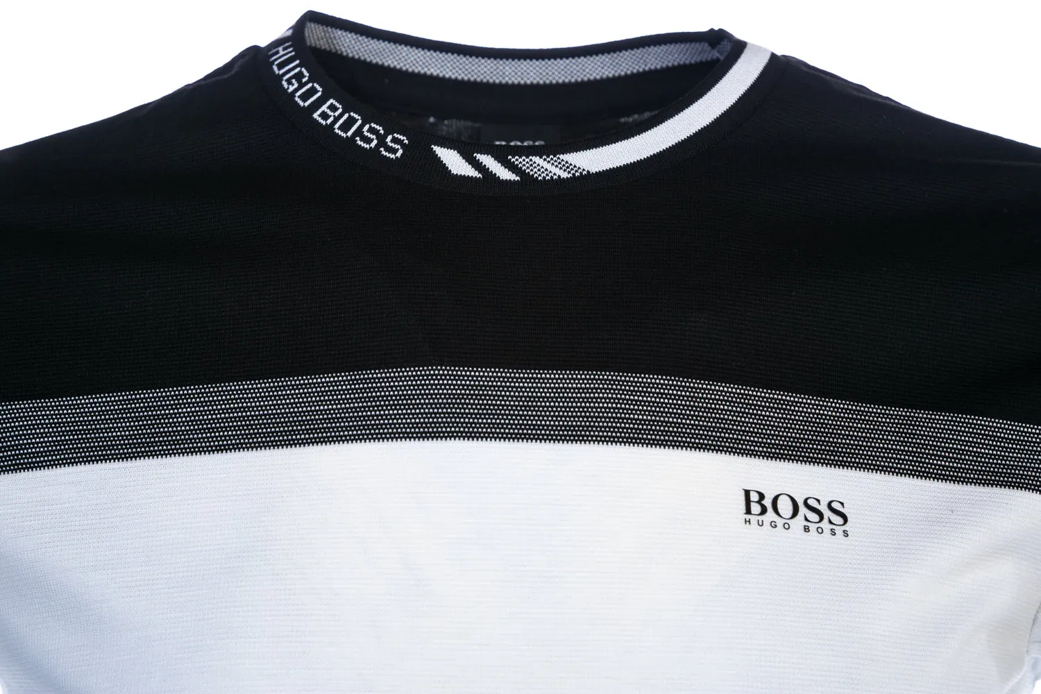 BOSS Tee 8 T Shirt in Black & White