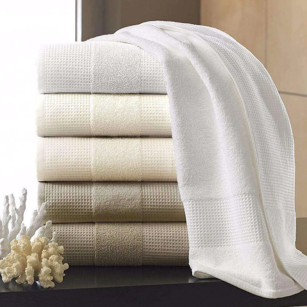 Buonaparte Egyptian Cotton Waffle Luxury Spa Towel Collection