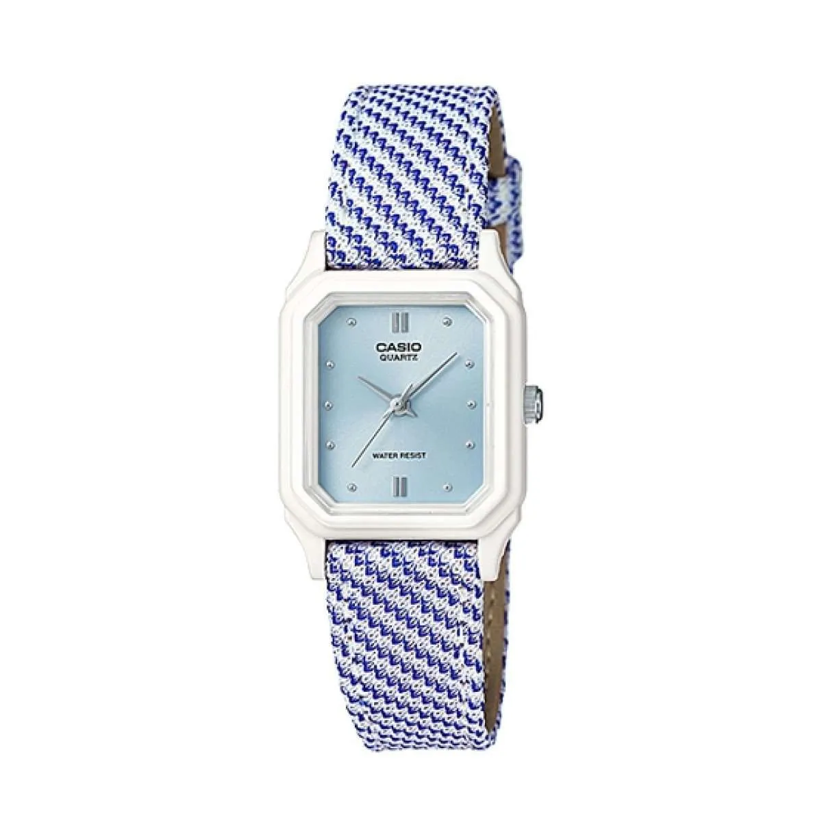 Casio LQ-142LB-2A2DF Blue Leather Strap Watch for Women