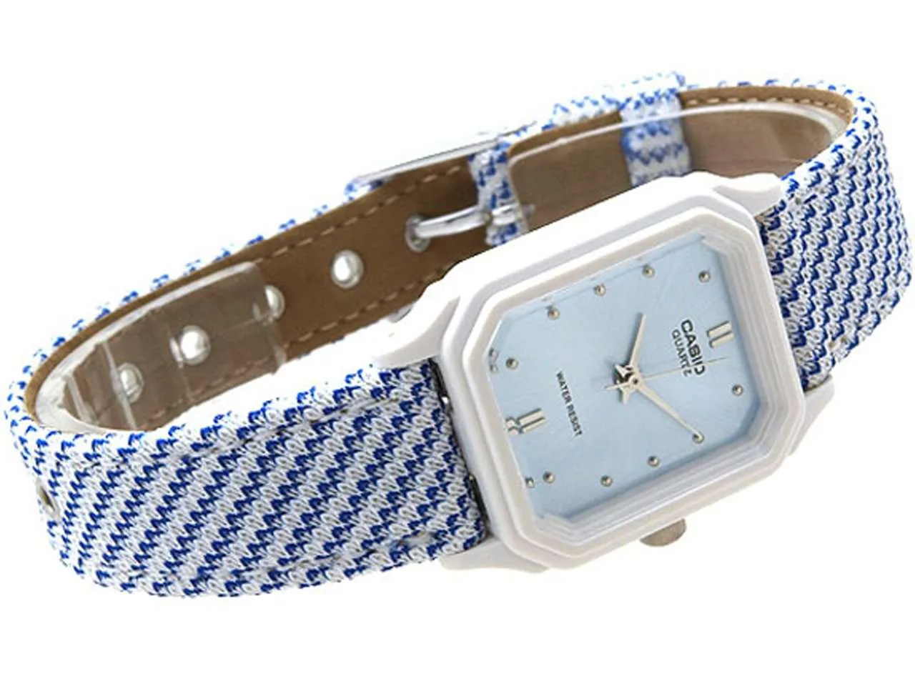 Casio LQ-142LB-2A2DF Blue Leather Strap Watch for Women