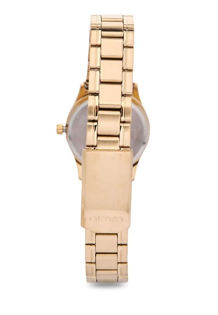 Casio LTP-V006G-7B Gold Stainless Steel Watch for Women