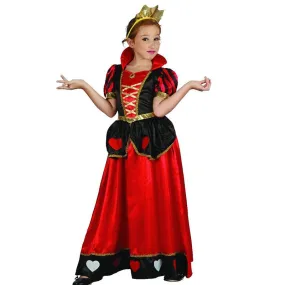 Children Deluxe Queen of Hearts Costume