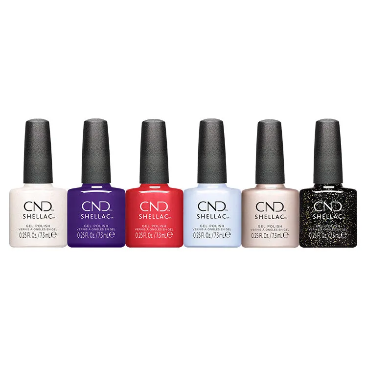 CND Shellac Queen-tessential Collection Pop Display