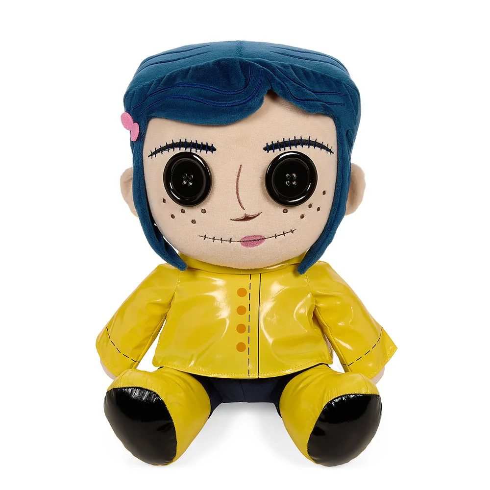 Coraline with Button Eyes 13" Medium Plush