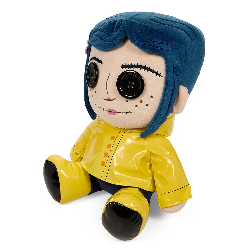 Coraline with Button Eyes 13" Medium Plush