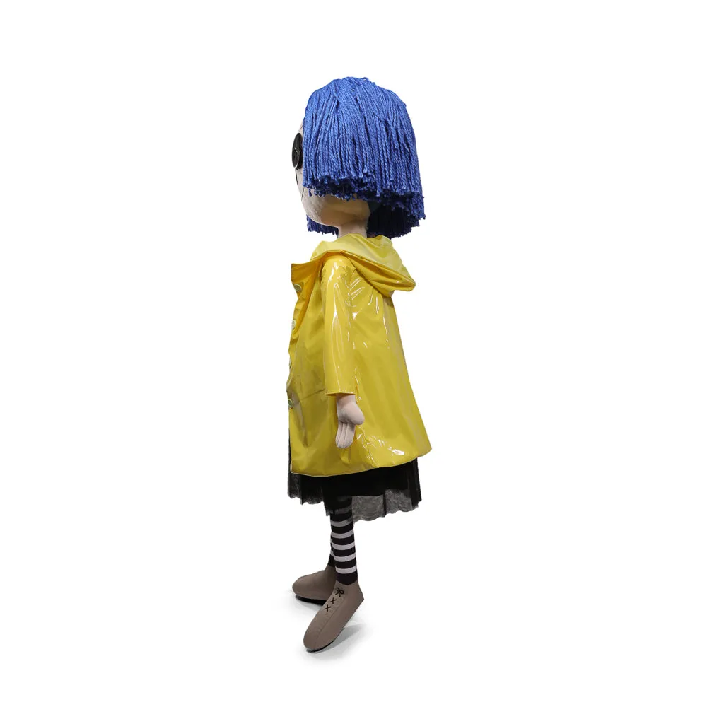 Coraline with Button Eyes Life-Size Plush Doll