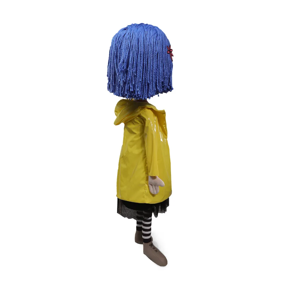 Coraline with Button Eyes Life-Size Plush Doll