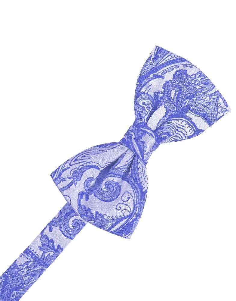 Cornflower Tapestry Kids Bow Tie