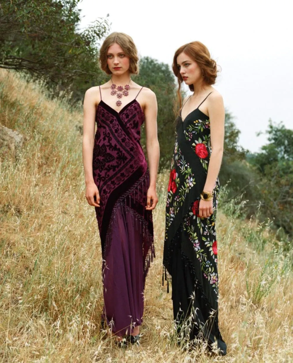 DARK PLUM GUINEVERE DRESS