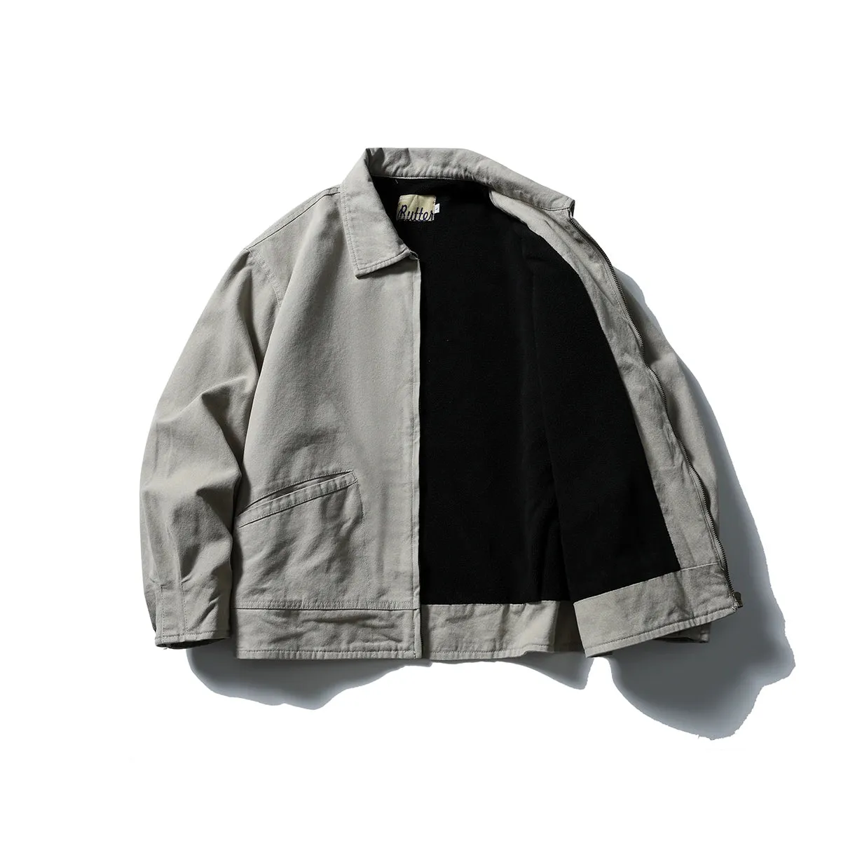 EVER Cropped Washed Jacket