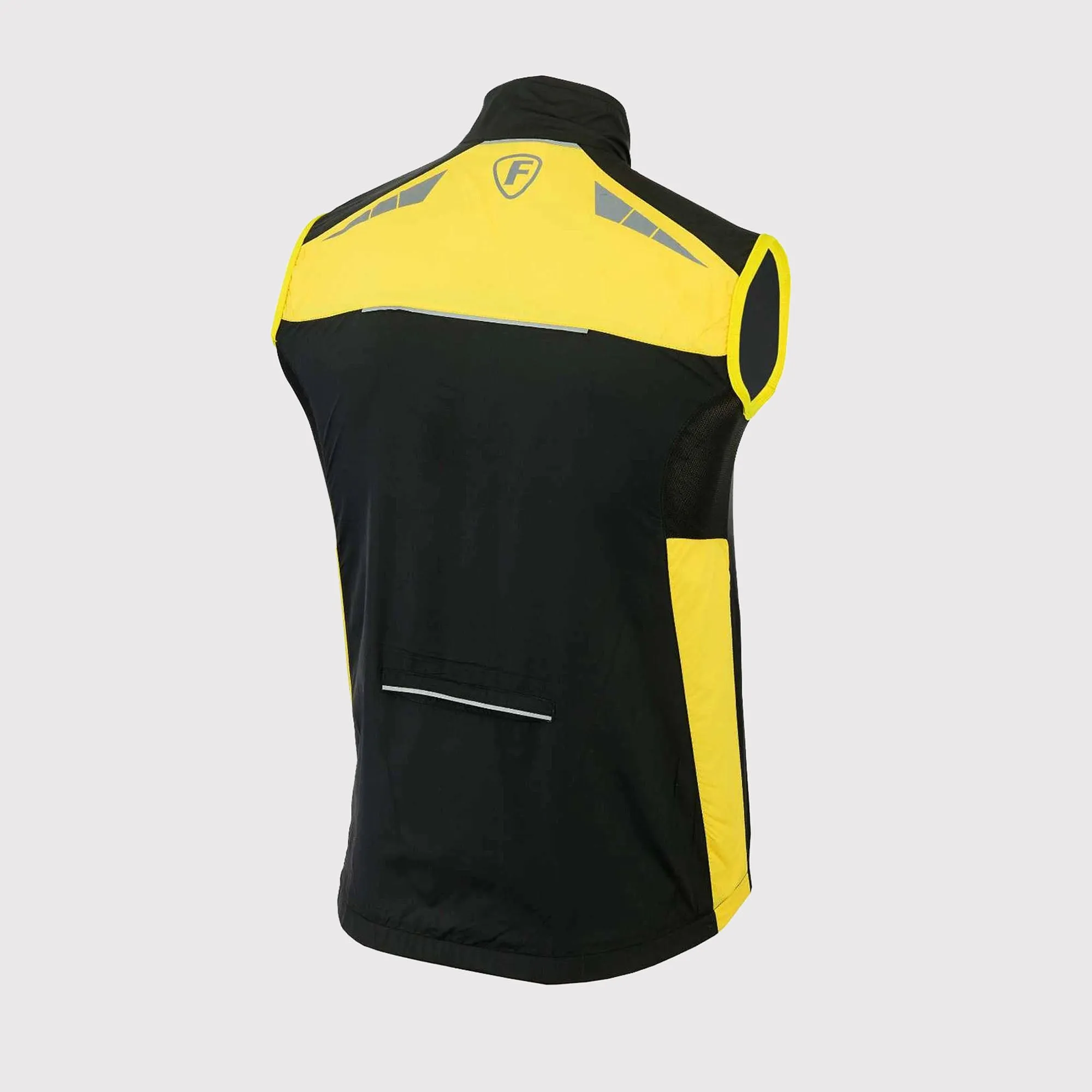 Fdx Dart Yellow Men's & Boy's Cycling Gilet