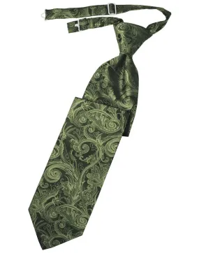 Fern Tapestry Kids Necktie