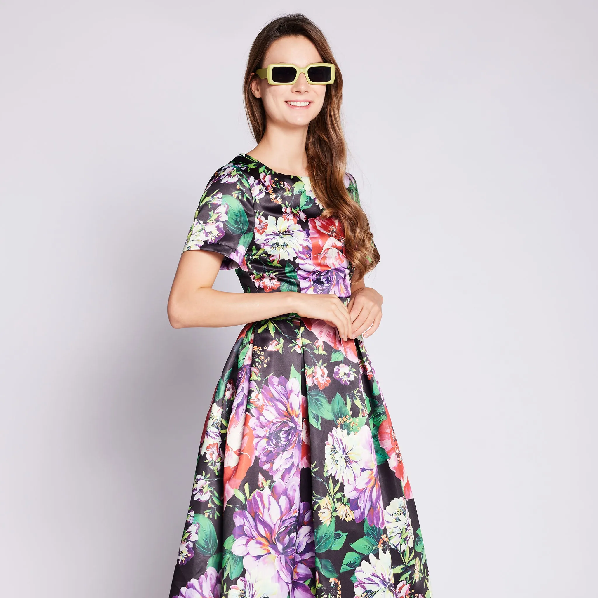 Flora Printed Dress