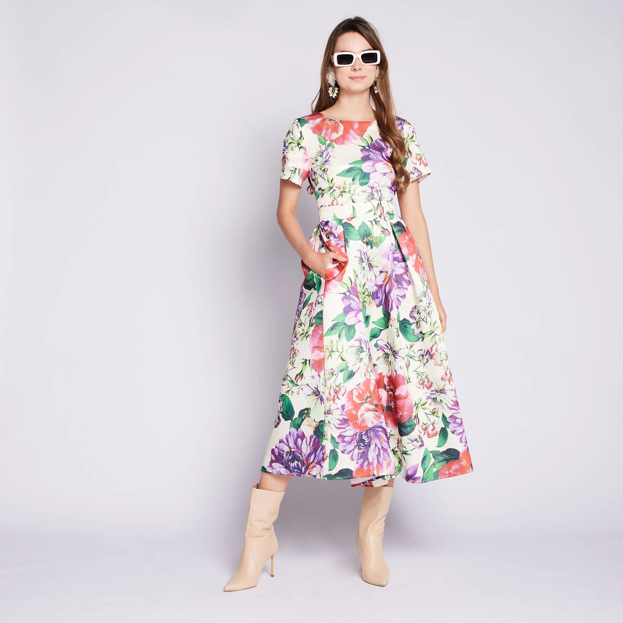 Flora Printed Dress