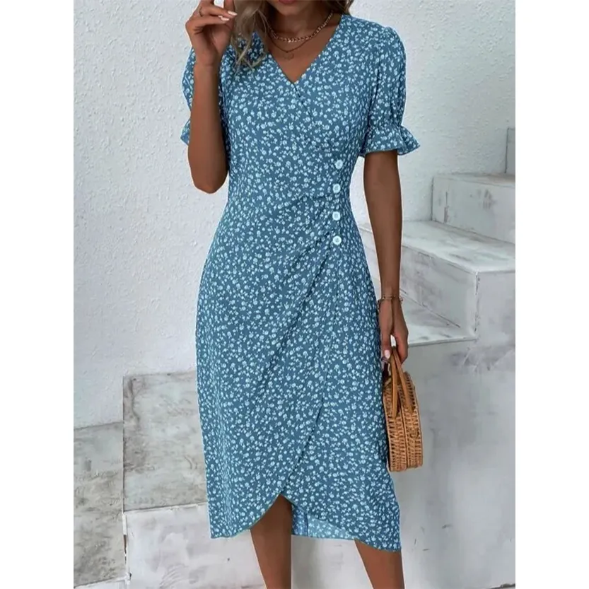 Funki Buys | Dresses | Women's Elegant Casual Summer Dresses