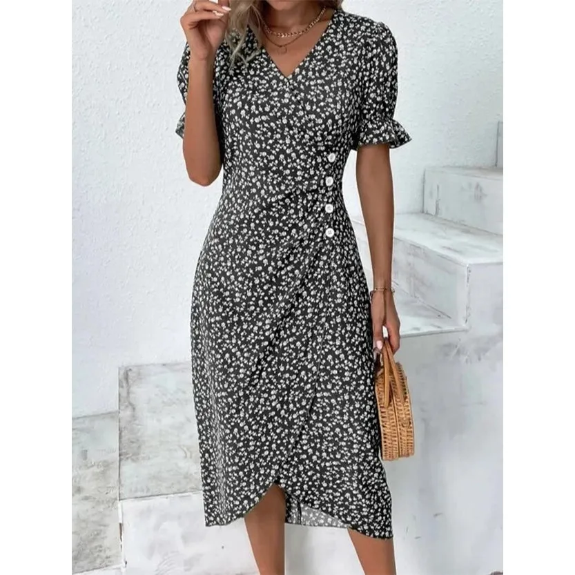 Funki Buys | Dresses | Women's Elegant Casual Summer Dresses