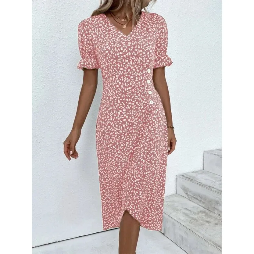 Funki Buys | Dresses | Women's Elegant Casual Summer Dresses