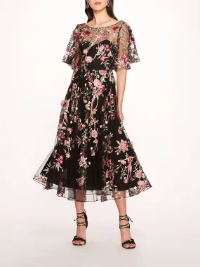 Garden of Eden Midi Dress