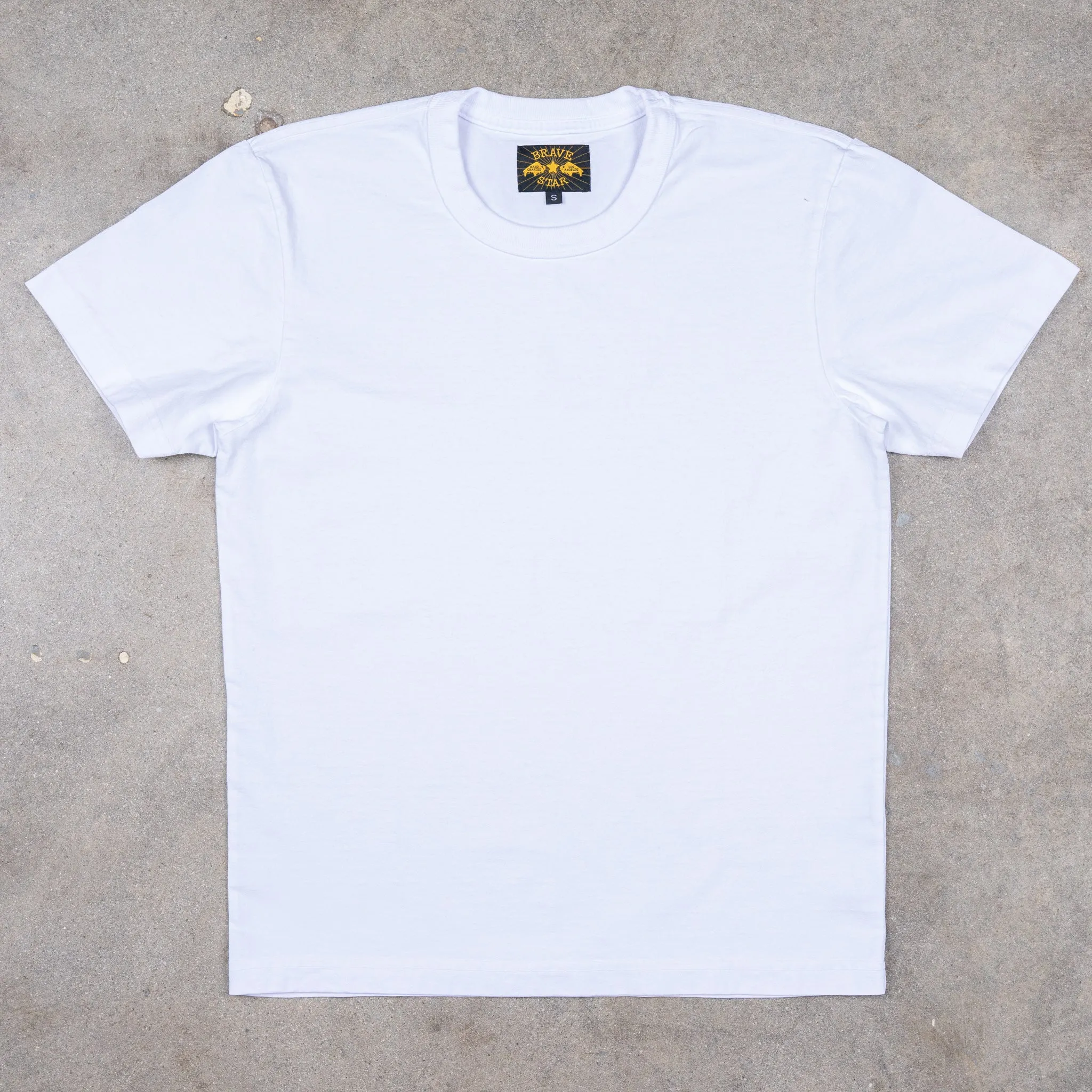 Glory Days Short Sleeve Classic T-Shirt Heavyweight Cotton/White