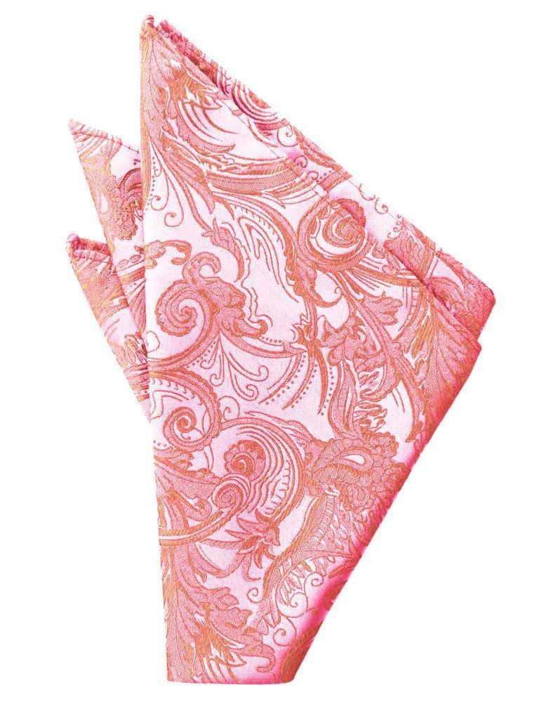 Guava Tapestry Pocket Square