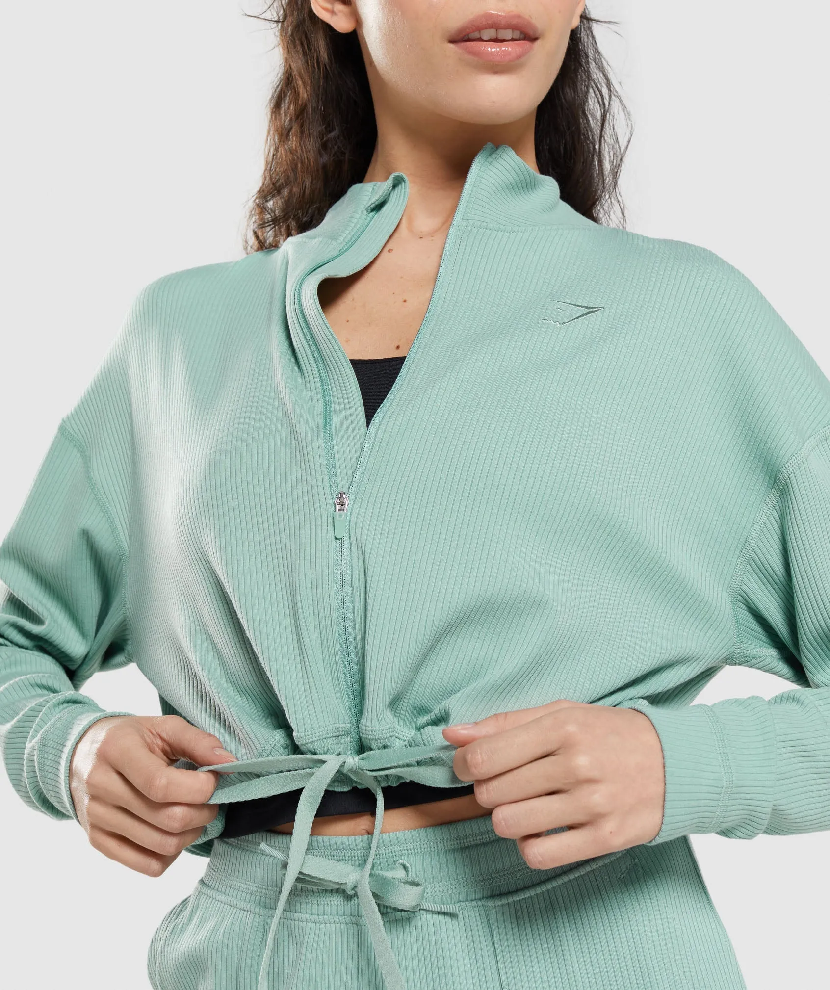 Gymshark Pause Zip Up Jacket - Maya Blue