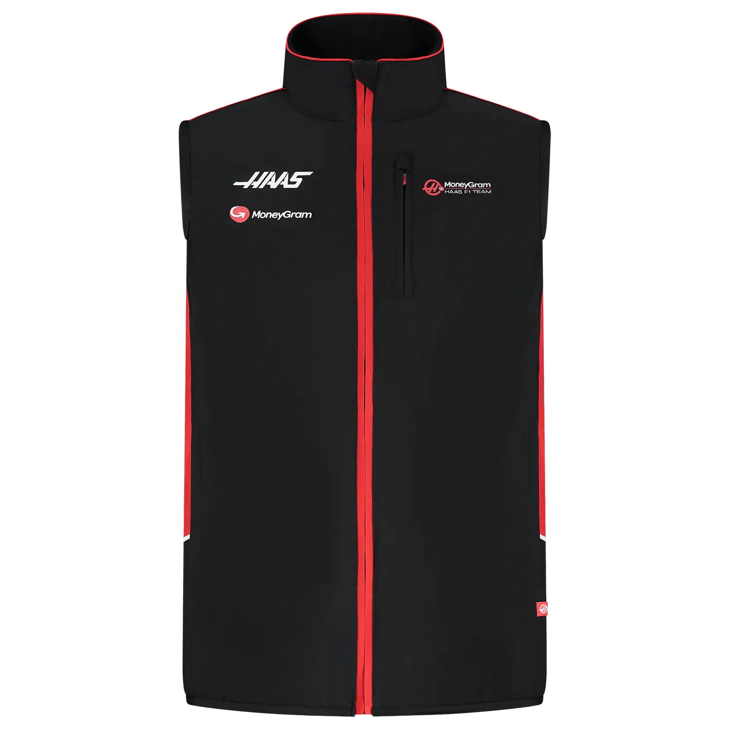 Haas Racing F1 2024 Men's Team Lightweight Vest - Black